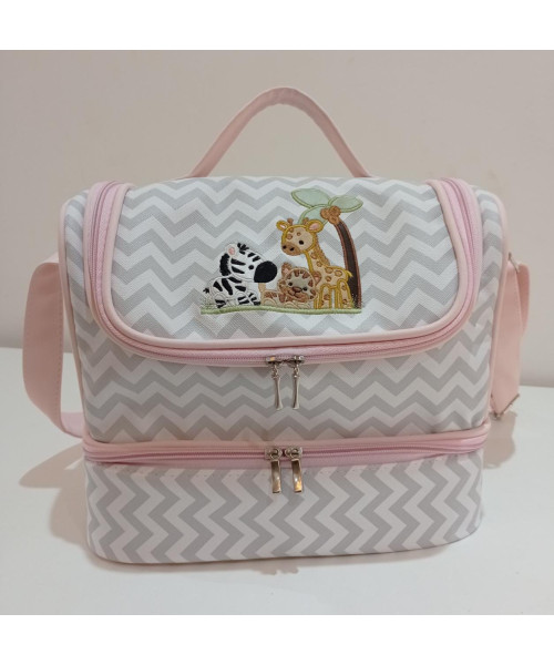 Frasqueira Luxo térmica safari - PRONTA ENTREGA