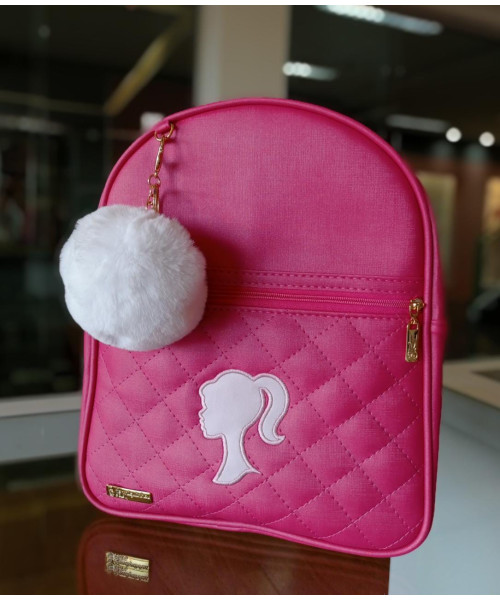 MOCHILA POP - PINK BARBIE (enfeite a parte)