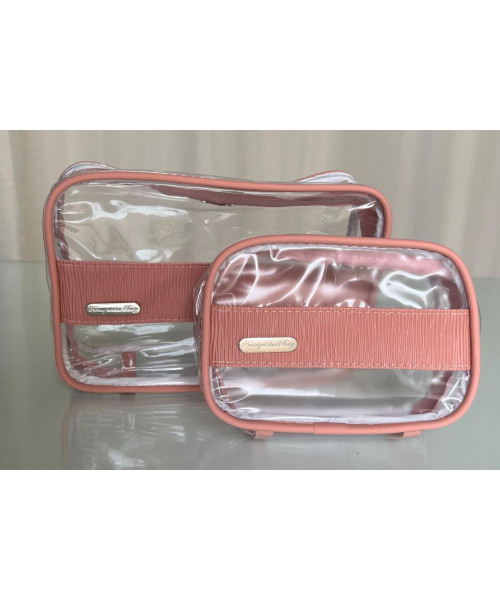 KIT NECESSAIRE CRISTAL G-P - CORAL