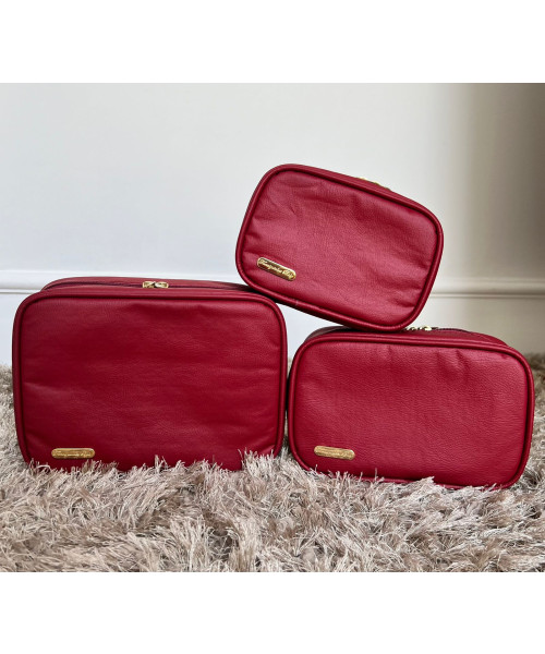 KIT NECESSAIRE CLASSICA P-M-G - Vinho