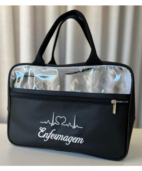 Bolsa Cristal - Enfermagem PRETA