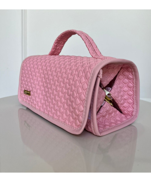 NECESSAIRE ROCAMBOLE - Rosa Matelado 